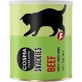 Cosma Snackies Maxi Tube - frysetørrede kattesnacks - Okse (130 g)