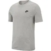 Nike T-Shirt NSW Club - Grå/Sort, størrelse X-Large