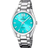Festina Dameur F20622-D Boyfriend Turkis/Stål Ø36.8 mm