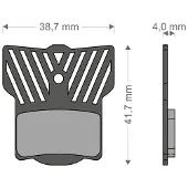 Brenta Ciclo Light Tech Mt2-8 Disk Magura Skivebremseklodser