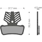 Brenta Ciclo Light Tech Xo-elixir Trail/rsc/r/t Avid/sram Skivebremseklodser