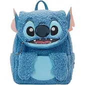 Loungefly Disney Stitch Plys Sherpa Mini-rygs?k