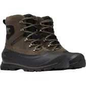 Sorel - Afterski - Buxton Lace Boot WP Major Black til Unisex - Størrelse 41 - Brun