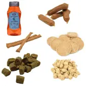Brekz natursnacks fisk mix pakke til hunde