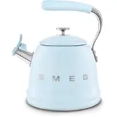 Smeg 50's Style vandkedel med fløjte Pastell blue