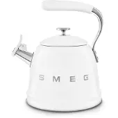 Smeg 50's Style vandkedel med fløjte White