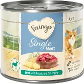 Feringa Økonomipakke: 12 x 200 g Single Meat Menu - Lam, Kartoffel & Kattetimian