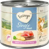 Feringa Økonomipakke: 12 x 200 g Single Meat Menu - Laks, Kartoffel & Persille