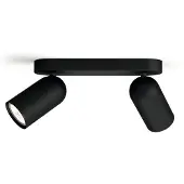 Philips PONGEE bar/tube black 2xNW