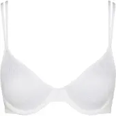 Calvin Klein Underwear BH 'Sheer Marquisette' hvid