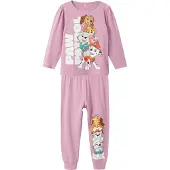 Name it Nattøj - Noos - NmfAkiri PawPatrol - Mauve Orchid - - 7-8 år (122-128) - Nattøj 2-delt