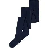 Name it Strømpebukser - Noos - Rib - NknPantyhose - 2-pak - Dark - - 11-12 år (146-152) - Strømpebukser