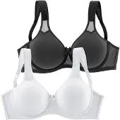 Petite fleur BH sort / hvid