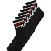 FILA Sokker grenadine / sort / hvid