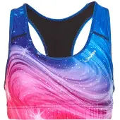 Winshape Sports-BH 'SB101' blå / lilla / pink / hvid