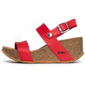 Bayton Sandaler 'Selene' rød