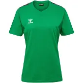 Hummel Shirts græsgrøn / hvid