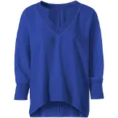 HEINE Bluse ensian / royalblå