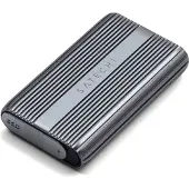 Satechi M.2 -kabinet - NVME SSD -kabinet - Underst?tter USB4 40 Gbps op til 16TB aluminiumskabinet med silikone -pin polycarbonathus og USAP SSD