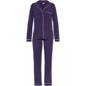LASCANA Pyjamas creme / mørkelilla