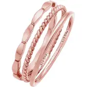 Elli Ring rosa guld