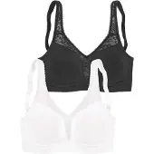 Petite fleur BH sort / hvid