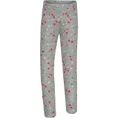 Happy girls Leggings lyseblå / grå-meleret / pink / pudder