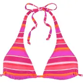 s.Oliver Bikinioverdel lilla / lyseorange / pink / hvid