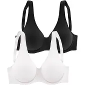 Petite fleur BH sort / hvid