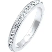 Elli Ring sølv / transparent