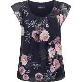 Cloud5ive Bluse navy / lyserød