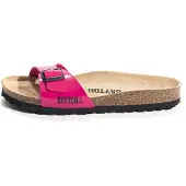 Bayton Pantoletter 'Prague' pink / sort