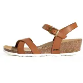 Bayton Sandaler med rem 'Canberra' brun / sort