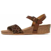 Bayton Sandaler med rem 'Wodonga' camel / sort