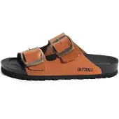 Bayton Pantoletter 'ALICANTE' cognac / sort