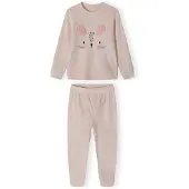 MINOTI Nattøj lys pink / sort