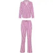 Vivance Pyjamas 'Dreams' lysviolet / hvid