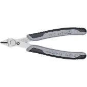 Knipex 78 03 125 ESD, Diagonaltang, Rustfrit stål, Stål, Plast, Sort, Grå, 125 mm, 55 g
