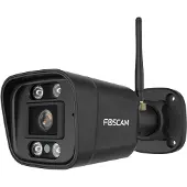Foscam V8P 8MP WI-FI kamera Sort