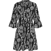 Vero Moda Kjole sort / hvid