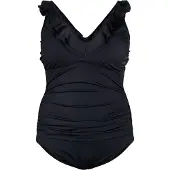 Swim By Zizzi Badedragt 'Skitrin' sort