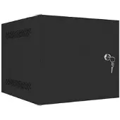 Lanberg 10" WALL-MOUNTED RACK CABINET 4U (280X310, BLACK)