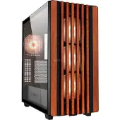 Sharkoon Rebel C70G RGB - Tower - ATX - sidepanel med vindue (hærdet glas) - ingen strømforsyning (ATX) - USB/Lyd