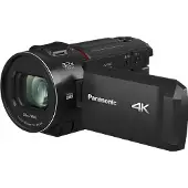 Panasonic HC-VX3 - Videokamera - 4K - 8.57 MP - 24x optisk zoom - flashkort - Wi-Fi - sort