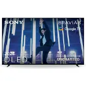 Sony Bravia 8 K-77XR80 - 77 Diagonal klasse (76.7 til at se) OLED TV - Smart TV - Google TV - 4K UHD (2160p) 3840 x 2160 - HDR - self-lit OLED - mørk sølv, vibrationsfinish