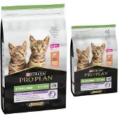 Purina Pro Plan Sterilised Kitten Healthy Start Laks - 10 kg