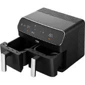 Beko Multifunktionel luftfriture - - FRL5388B - 2400 W - 8,5 L til 2 kg pomfritter - 2 kar - (2x 4,5 L) - Sort