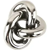 Cooee Design Knot Table large dekoration Light Silver