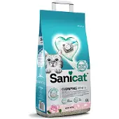 Sanicat Clumping White Rose Petal kattegrus