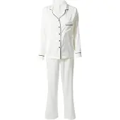 Bluebella Pyjamas 'Claudia' creme / sort